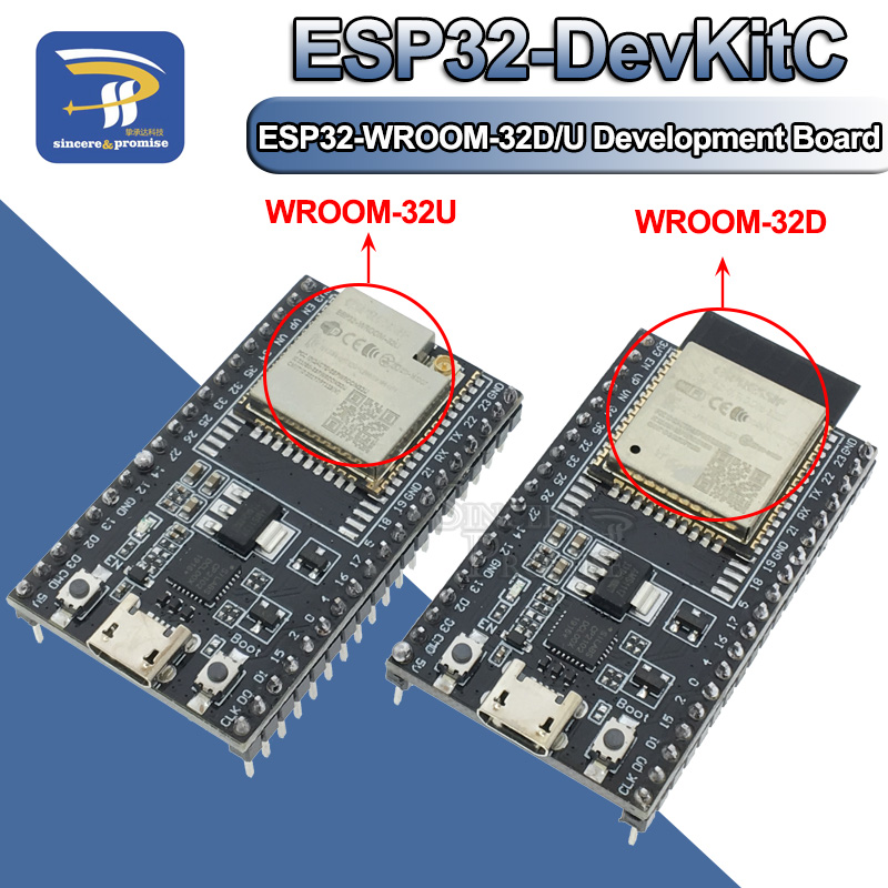 Nodemcuv2 - ESP32-DevKitC Core Board, ESP32 Development Board,
