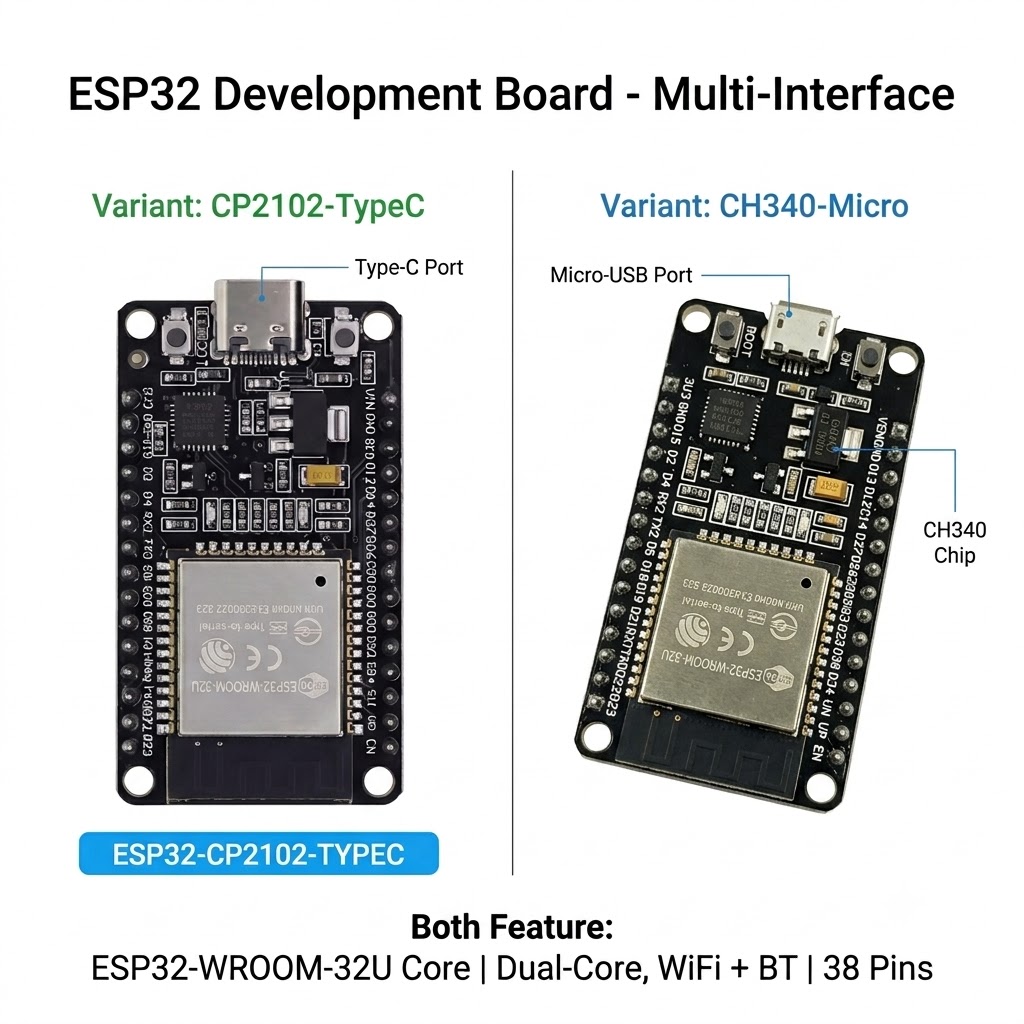 Nodemcuv2 - Placa de Desenvolvimento ESP32 Dual Core