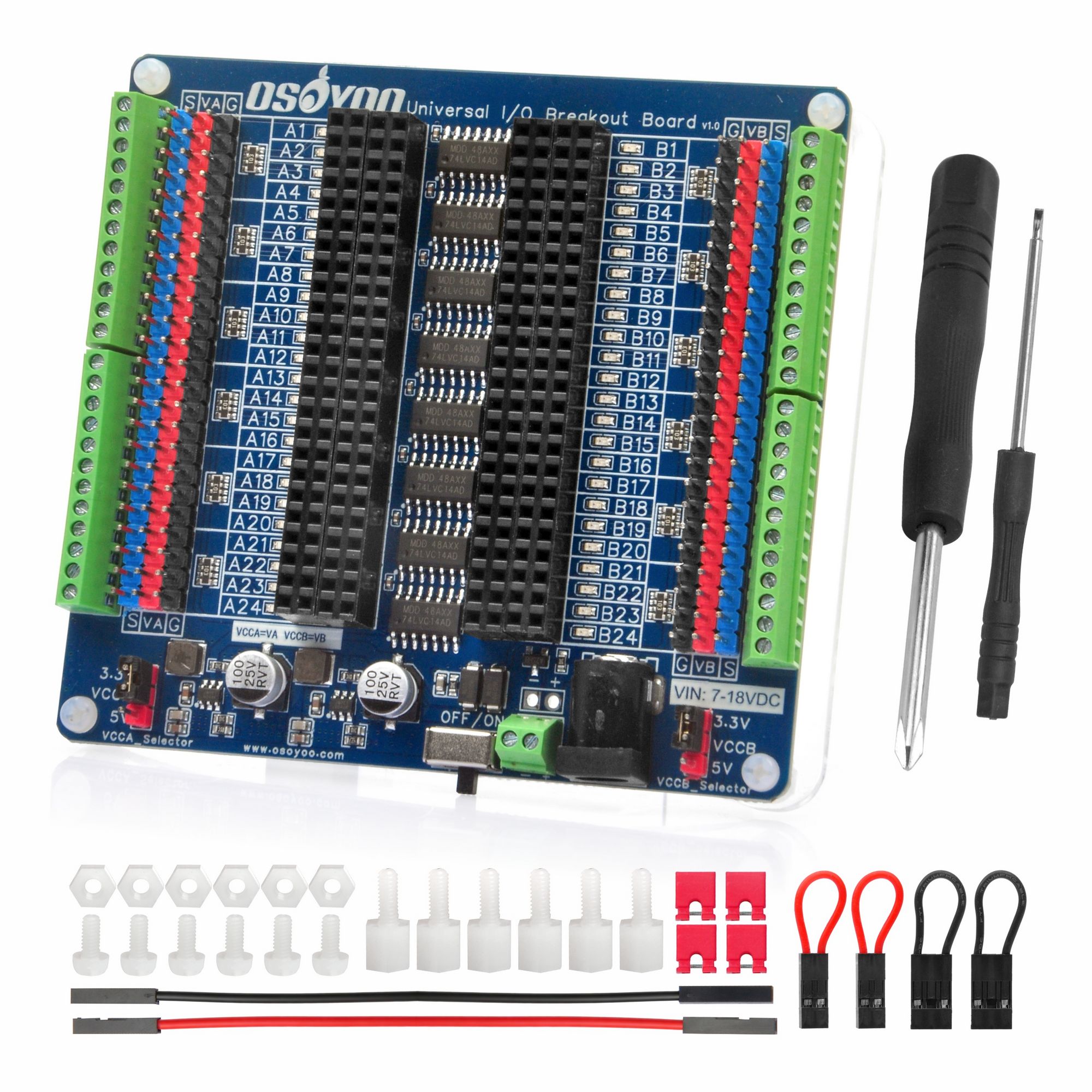 Nodemcuv2 - Placa de Expansão Universal OSOYOO –
