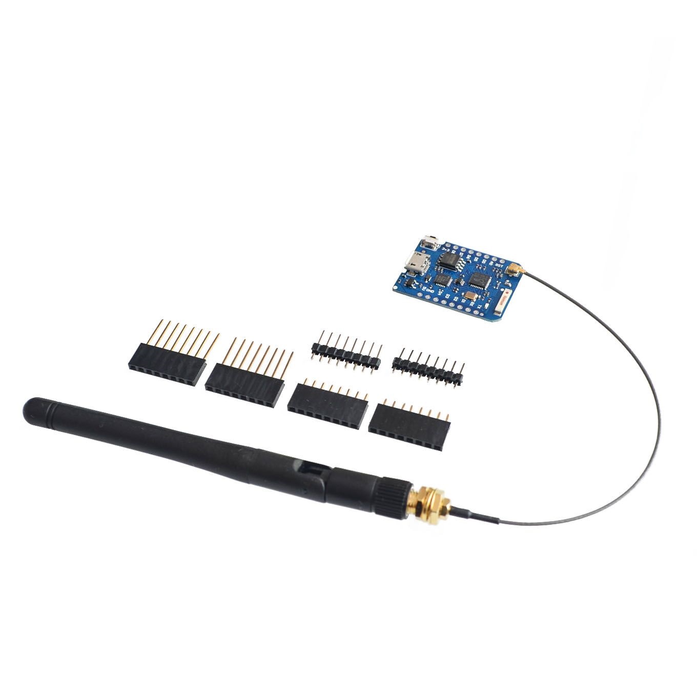 WEMOS-Conector Antena Externa, - Wemos D1 avaliação e preço