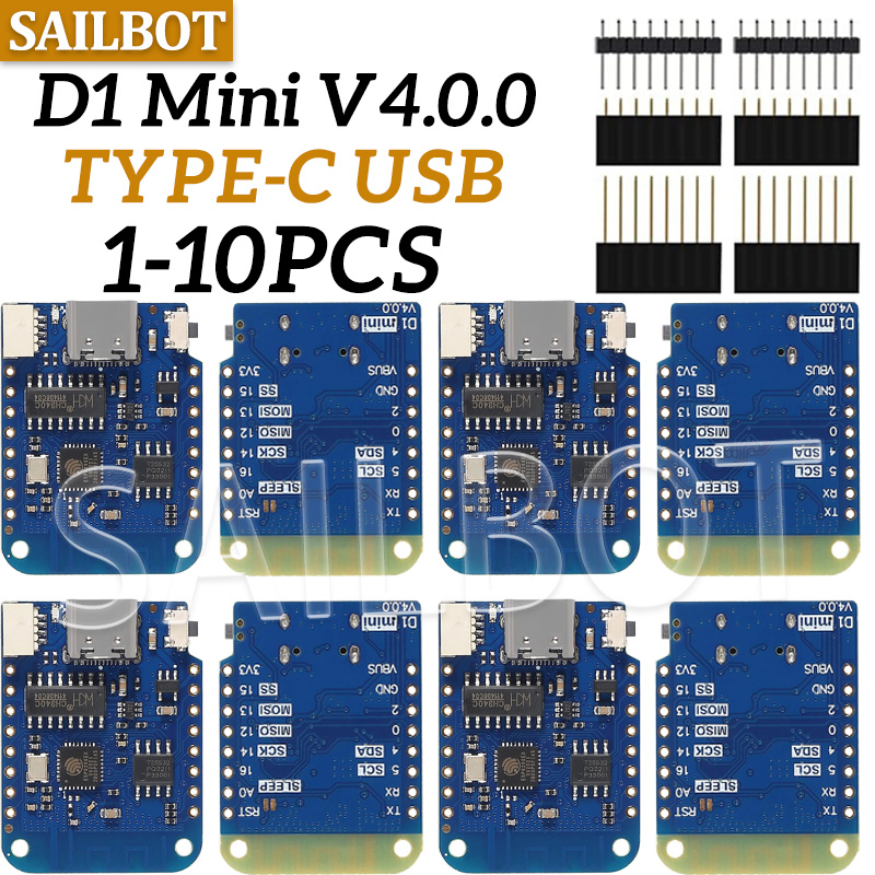 1-10 pces wemos d1 mini esp826 - Wemos D1 avaliação e preço